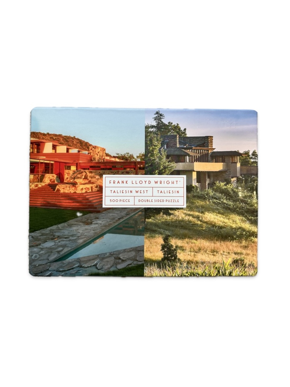 Frank Lloyd Wright Taliesin West/Taliedon East Double sided puzzle - 500 piece